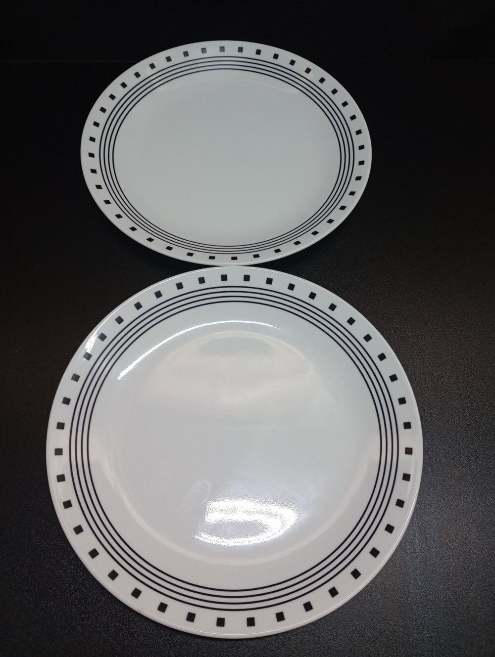 Corelle City Block Dinner Plates 10.25" 2
